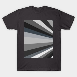 Grey Shades in Stripes T-Shirt